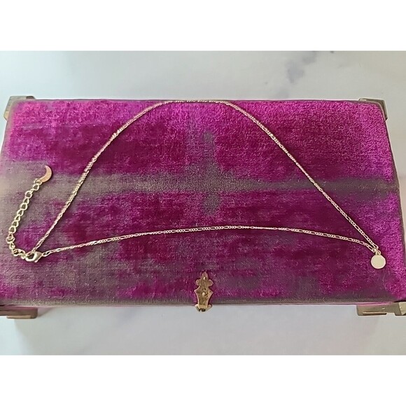 Luna Norte 14K Gold Plated Druzzy Quartz Pendant Necklace - Picture 6 of 10